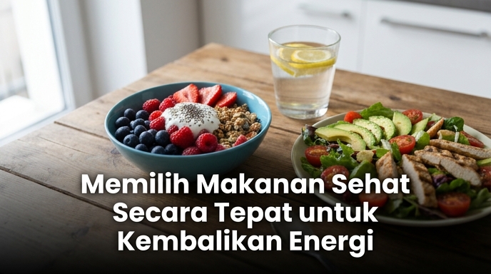 Memilih Makanan Sehat Secara Tepat untuk Kembalikan Energi