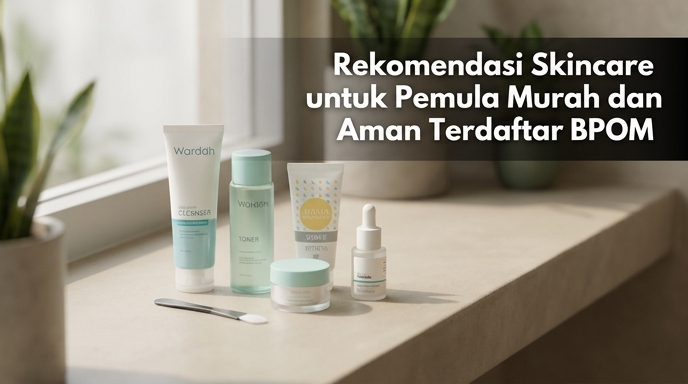 Rekomendasi Skincare untuk Pemula Murah dan Aman Terdaftar BPOM