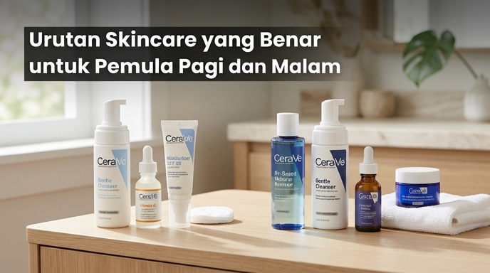 Urutan Skincare yang Benar untuk Pemula Pagi dan Malam