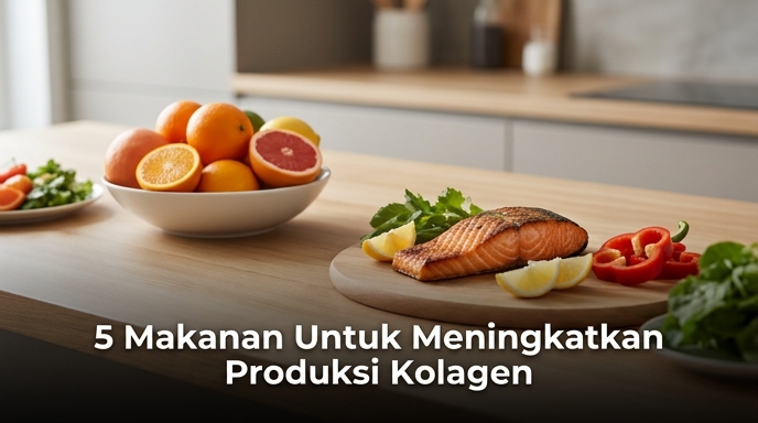 5 Makanan Untuk Meningkatkan Produksi Kolagen